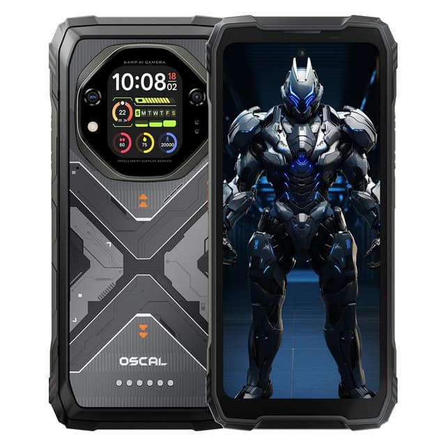 Luxtronics Blackview Oscal TANK 1 (12GB+256GB, Black) - Rugged 5G Phone